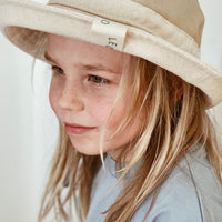 Leo Leo Canvas Bucket Hat Multi accessories Khaki / Natural