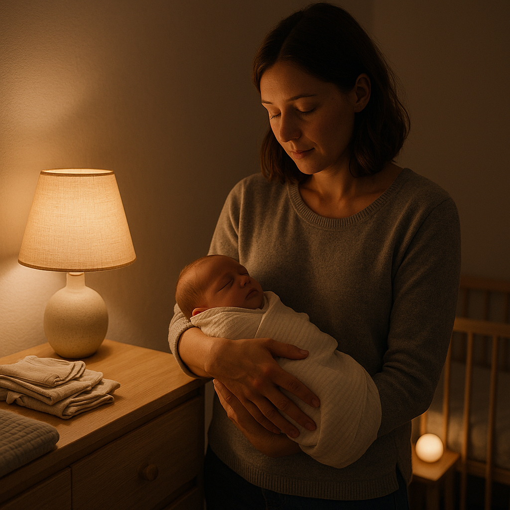 Skab en blid aftenrutine for din nyfødte